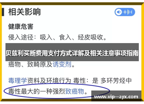 贝兹利买断费用支付方式详解及相关注意事项指南