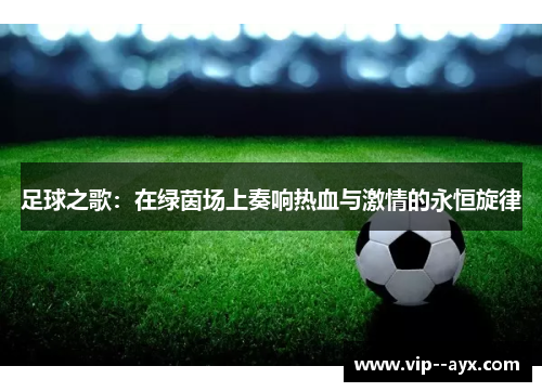 足球之歌：在绿茵场上奏响热血与激情的永恒旋律