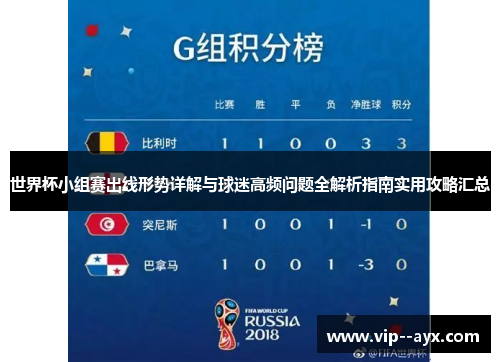 世界杯小组赛出线形势详解与球迷高频问题全解析指南实用攻略汇总